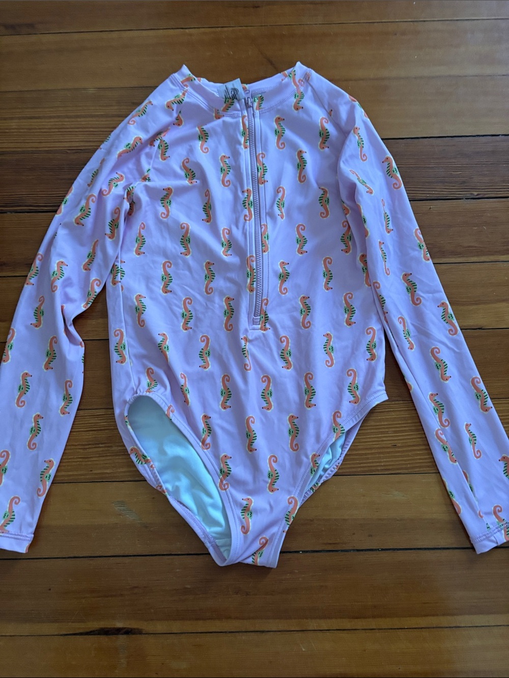 Hanna Long Sleeve Seahorse Swimsuit -